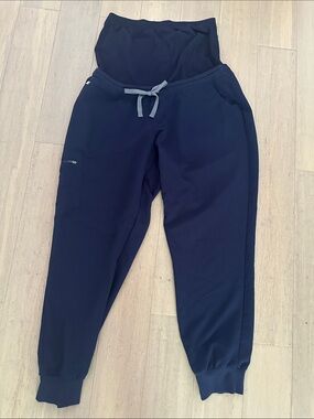Figs Navy Maternity Zamora Jogger Scrub Pants